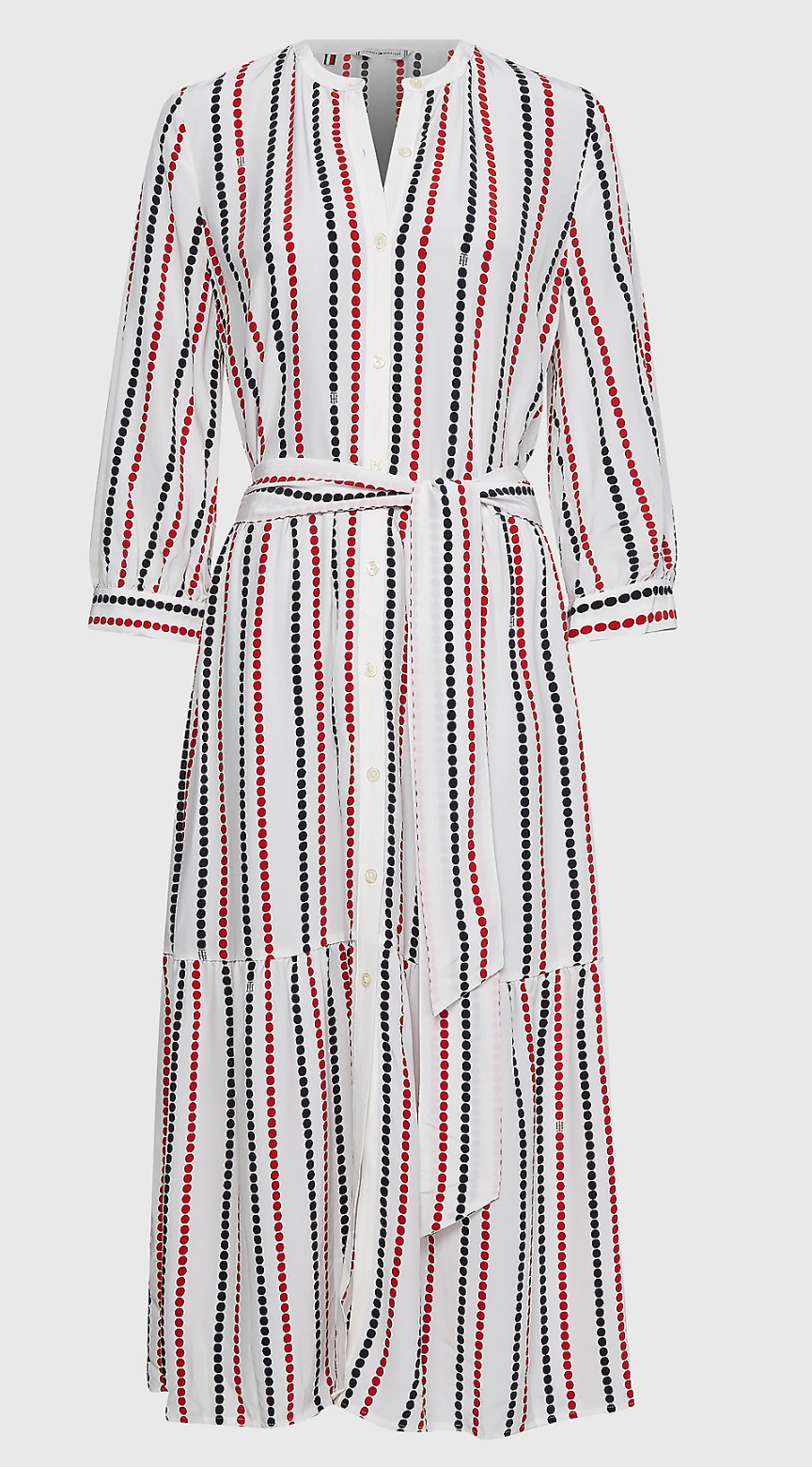 Tommy hilfiger discount dress striped